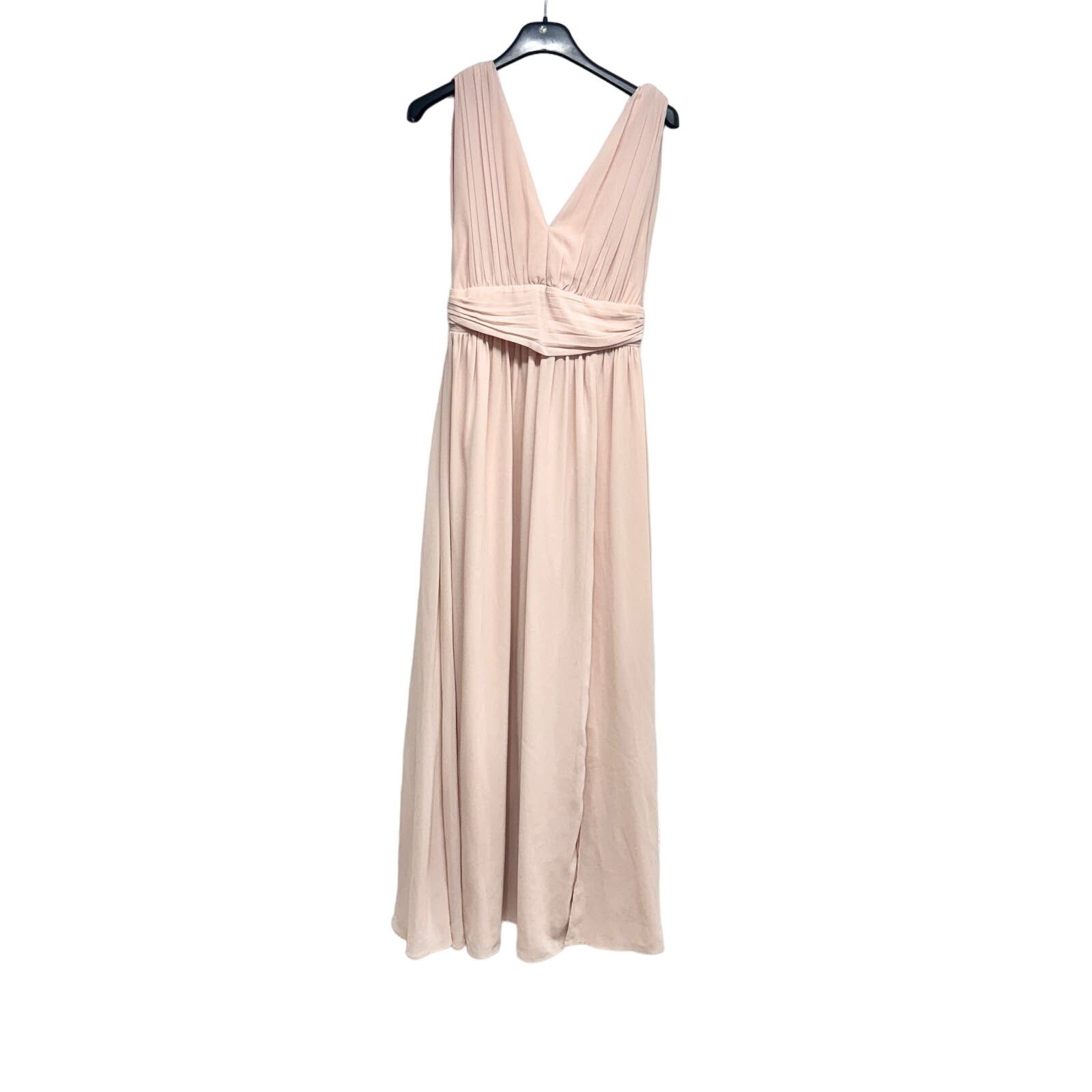 Other Lulu's Women Pink Heavenly Hues Blush Maxi Dress Size Small Size S / US 4 / IT 40 - 2 Thumbnail