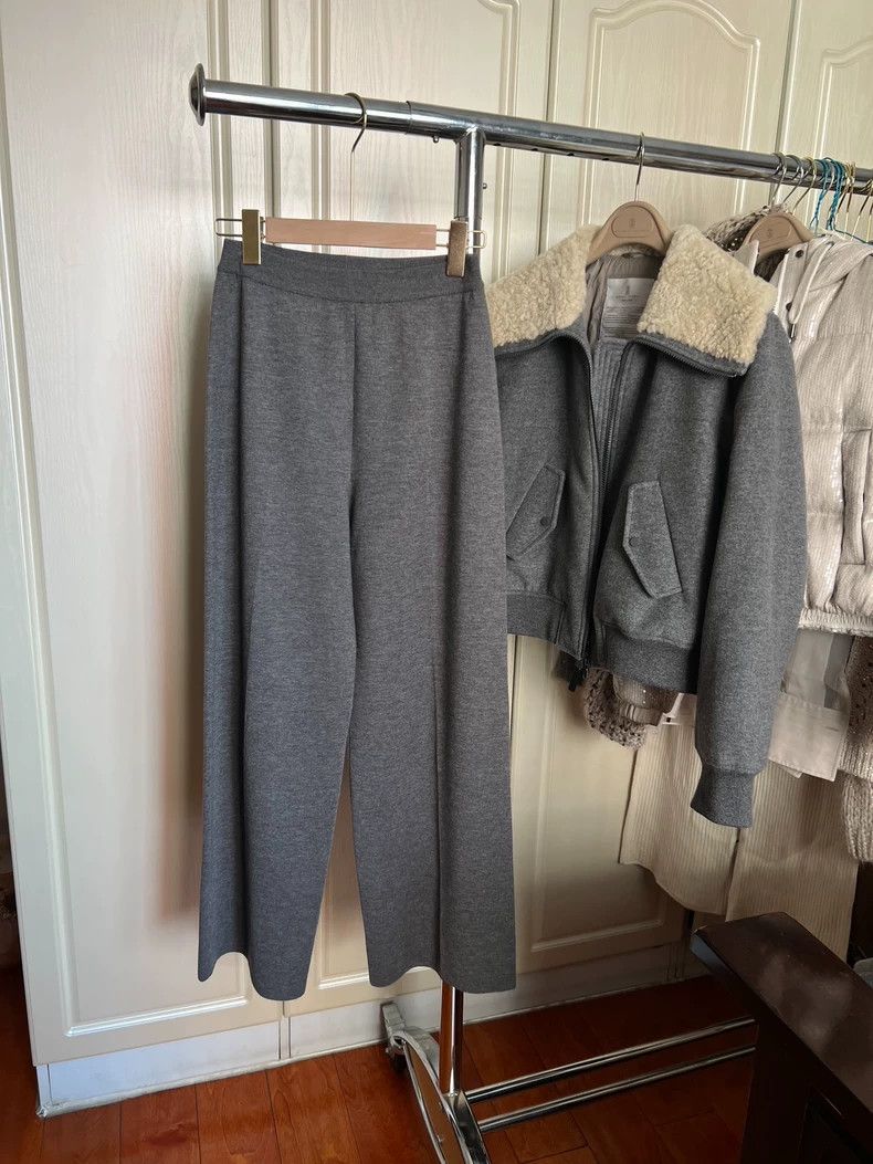 Loro Piana LORO PIANA Cashmere wide leg pants Size 26" / US 2 / IT 38 - 4 Thumbnail