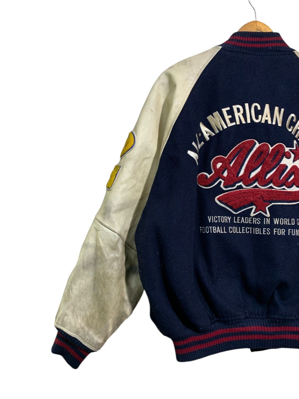 Alyx 🔥ALLIX AVIATOR WOOL/LEATHER VARSITY JACKET Size US L / EU 52-54 / 3 - 6 Thumbnail