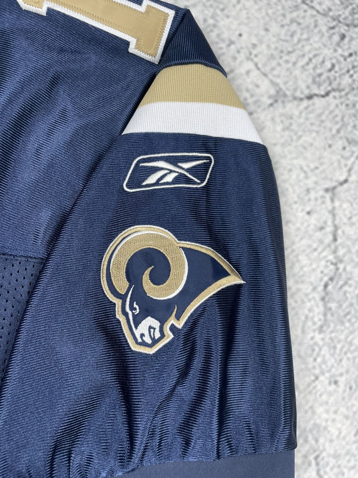 Reebok Reebok XXL St. Louis Rams #10 Marc Bulger NFL Jersey, Vintag Size US XXL / EU 58 / 5 - 10 Thumbnail