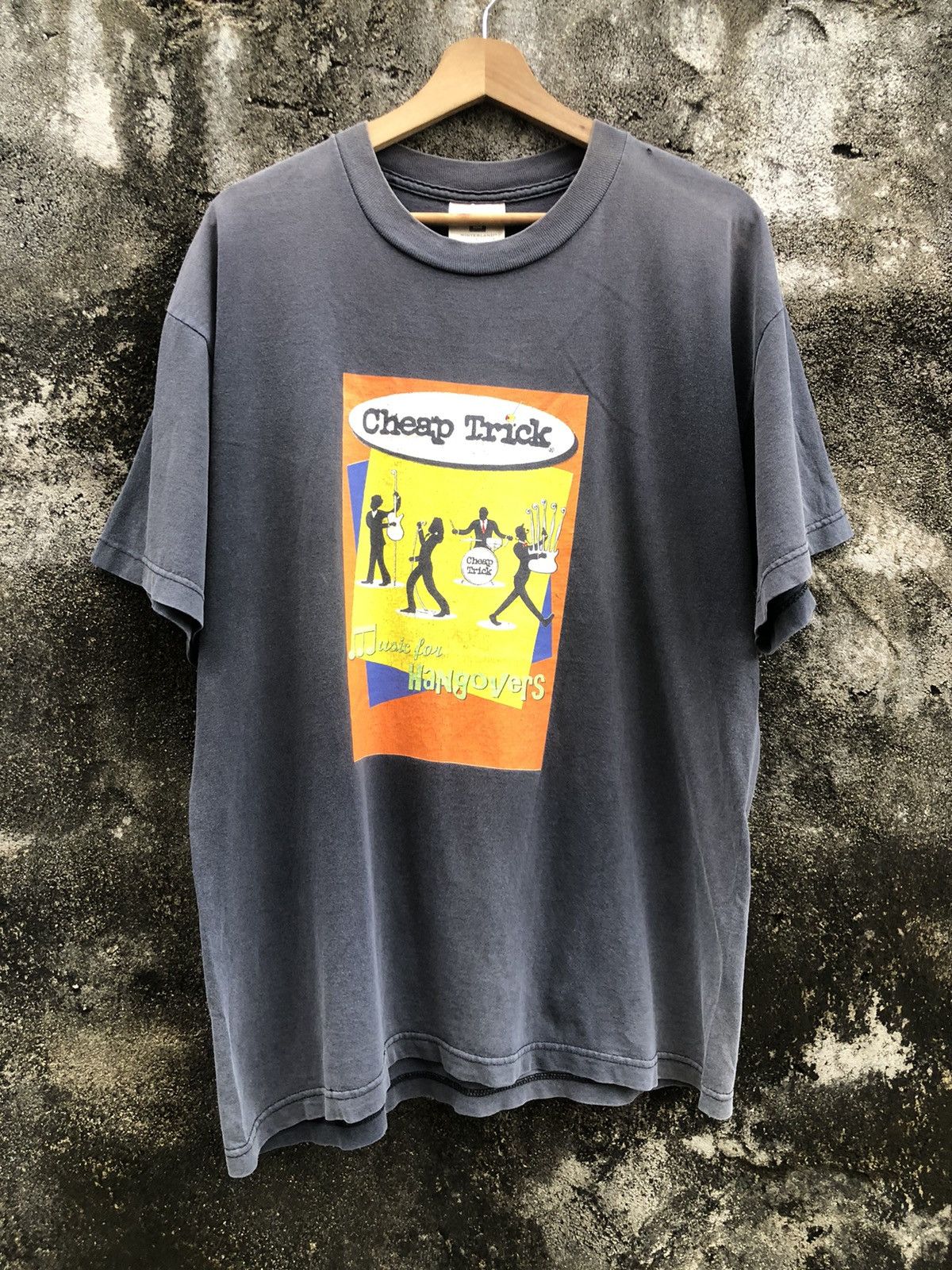 Band Tees Vintage 90s Cheap Trick "Music For Hangovers" Tshirt Size US L / EU 52-54 / 3 - 1 Thumbnail