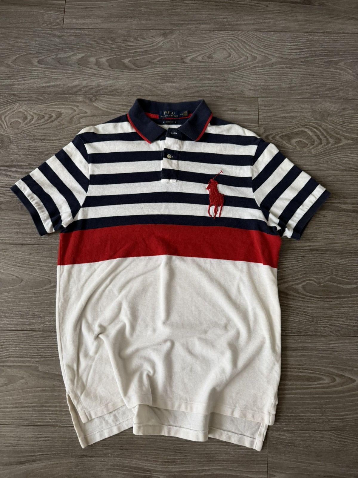 Polo Ralph Lauren Polo Ralph Lauren Premium City Chief Keef Rap Big Logo Polo Size US L / EU 52-54 / 3 - 11 Thumbnail