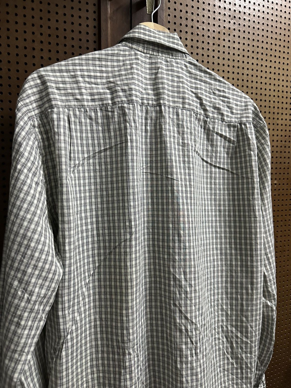 Givenchy 1990-Givenchy Gentleman 41-16 Made in Italy Button-Up Size US L / EU 52-54 / 3 - 16 Thumbnail