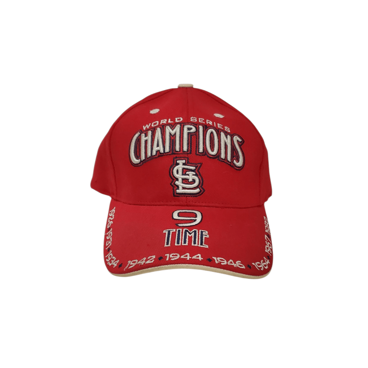 MLB × Vintage 90s St. Louis Cardinals Championship History Strapback Hat Size ONE SIZE - 1 Thumbnail