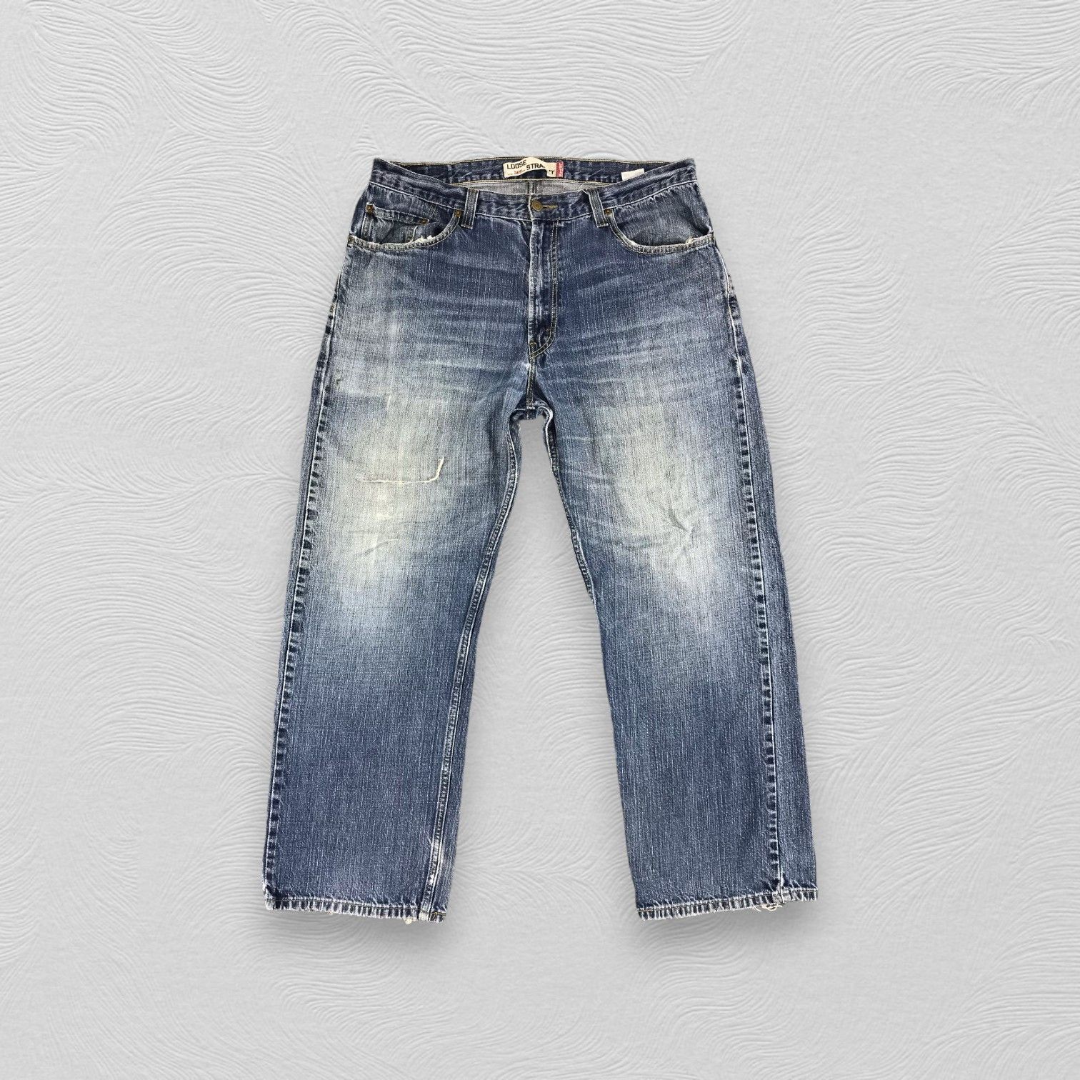 Levi's Vintage Levis 569 Jeans Faded Blue Denim KJ254 Size US 36 / EU 52 - 1 Thumbnail