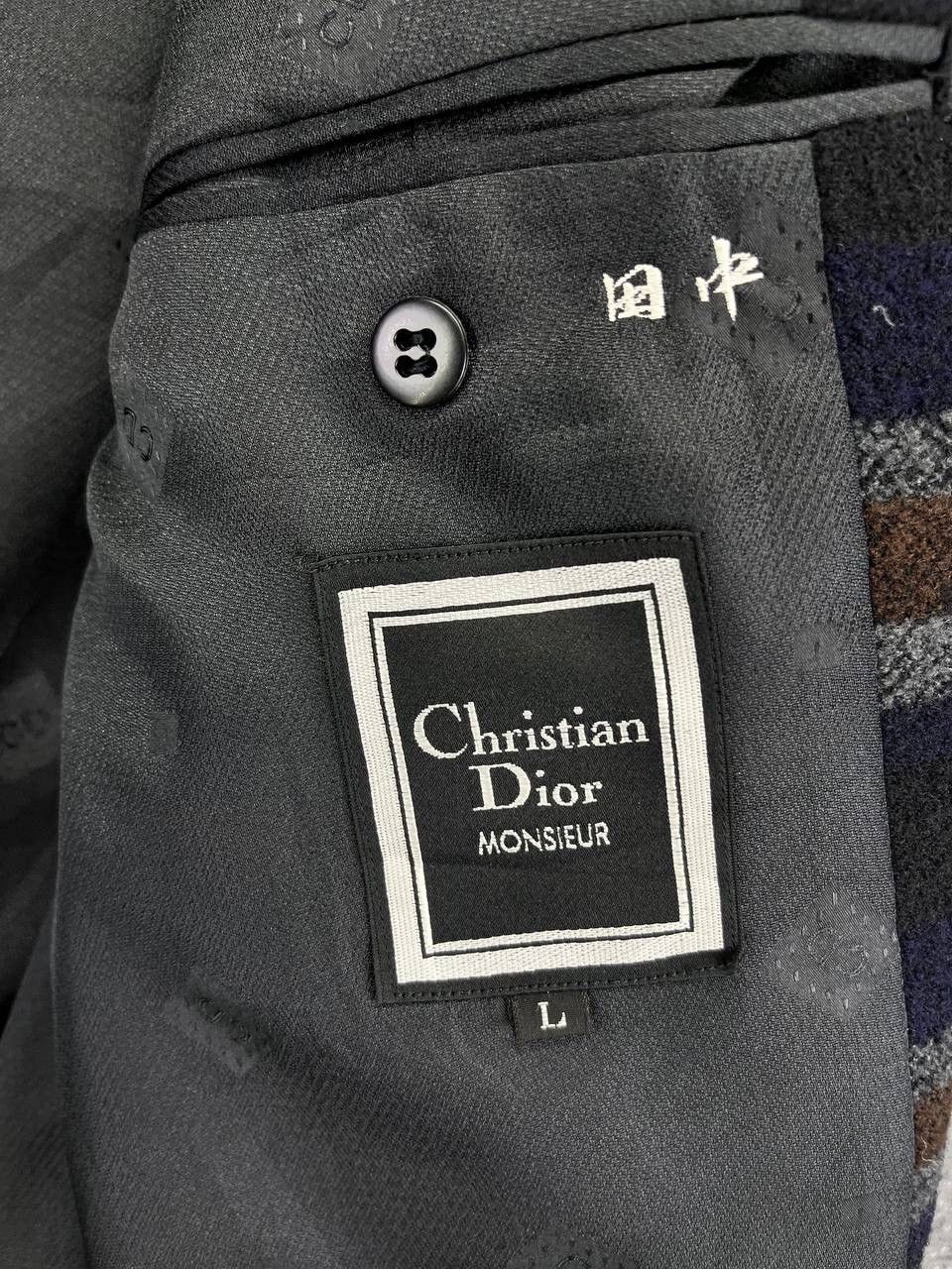 Christian Dior Monsieur Vintage Christian Dior Monsieur Wool Coats Jacket Size US L / EU 52-54 / 3 - 7 Thumbnail