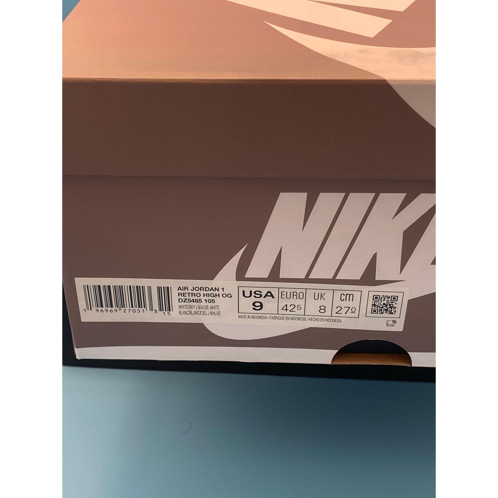 Nike Jordan 1 Retro High OG 'Mauve' Size US 9 / EU 42 - 10 Thumbnail