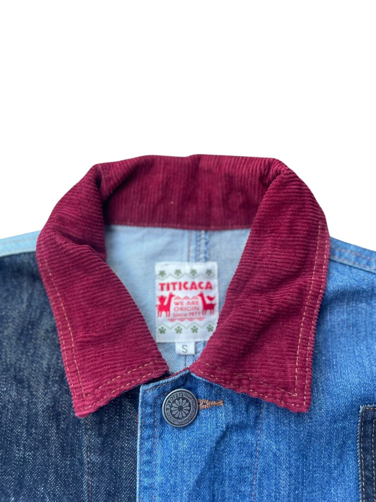 Japanese Brand Titicaca Denim Jacket Size US M / EU 48-50 / 2 - 6 Thumbnail