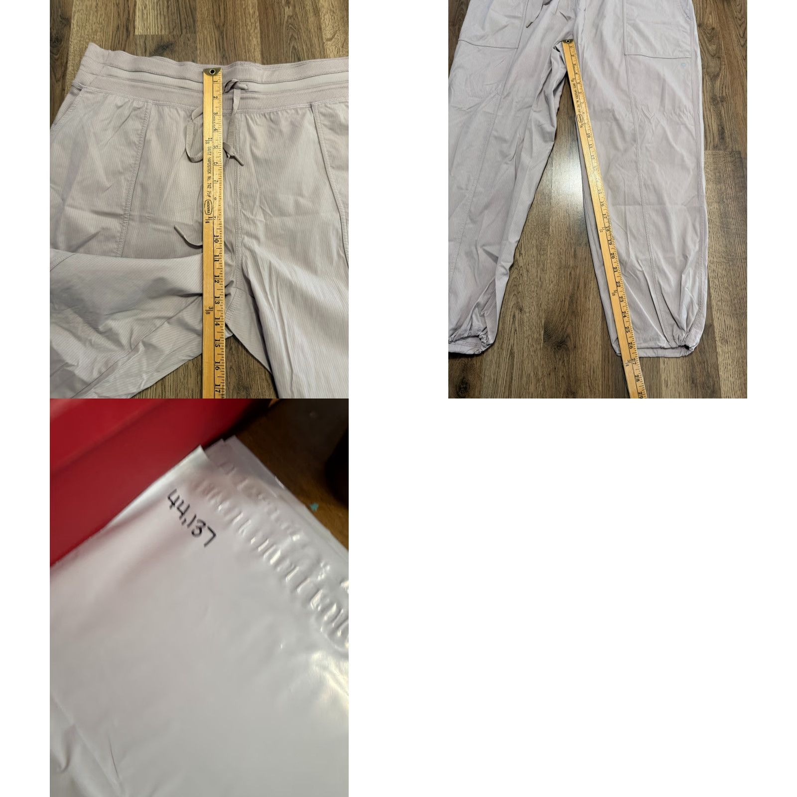Avia AVIA Pants Women's XXL Gray Tie Waist Ankle Jogger Straight Leg Pants Size 40" / US 18 - 8 Thumbnail