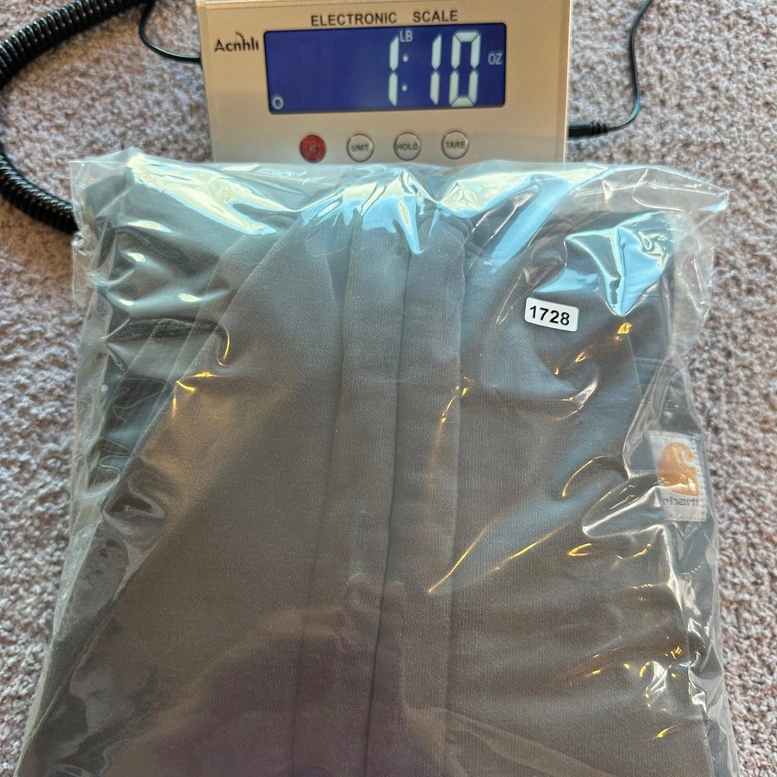 Carhartt Carhartt K288 Hoodie XL Original Fit Black Workwear Sleeve Size US XL / EU 56 / 4 - 7 Thumbnail