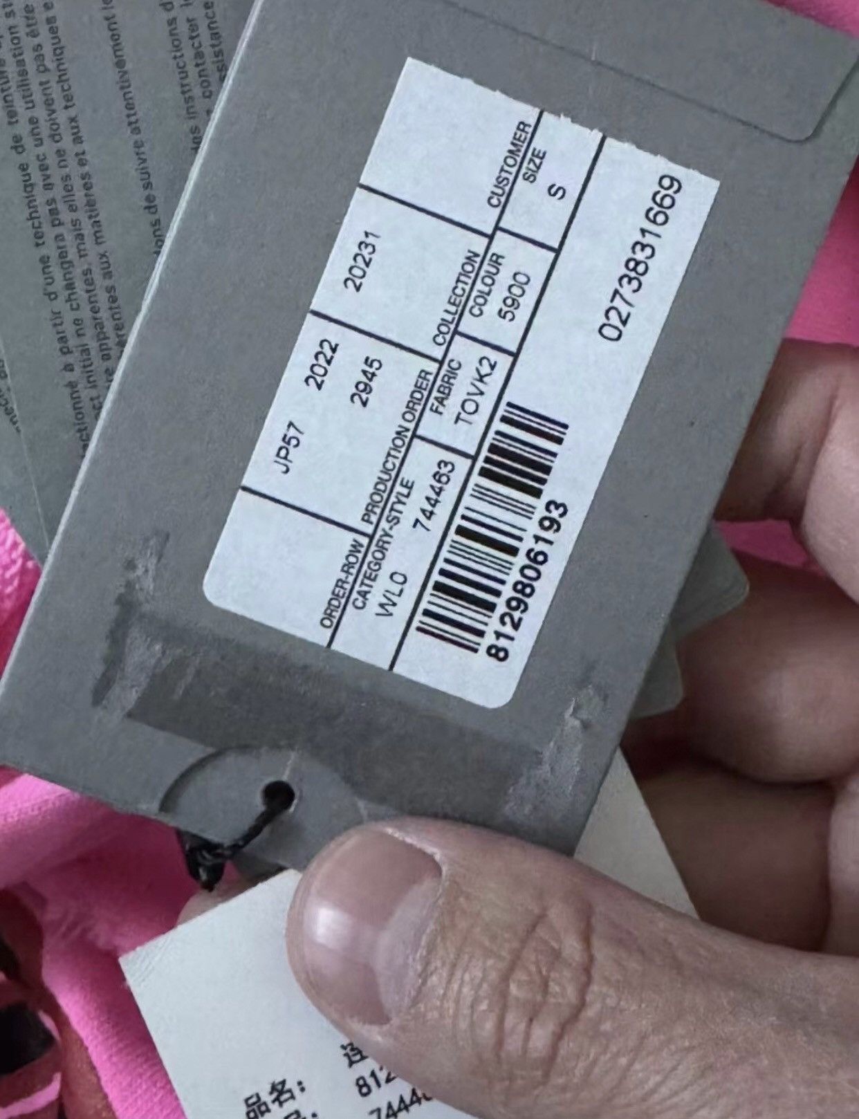 Balenciaga Balenciaga pink scissor letter logo hoodie 2412-Nextarrow Size US S / EU 44-46 / 1 - 3 Thumbnail