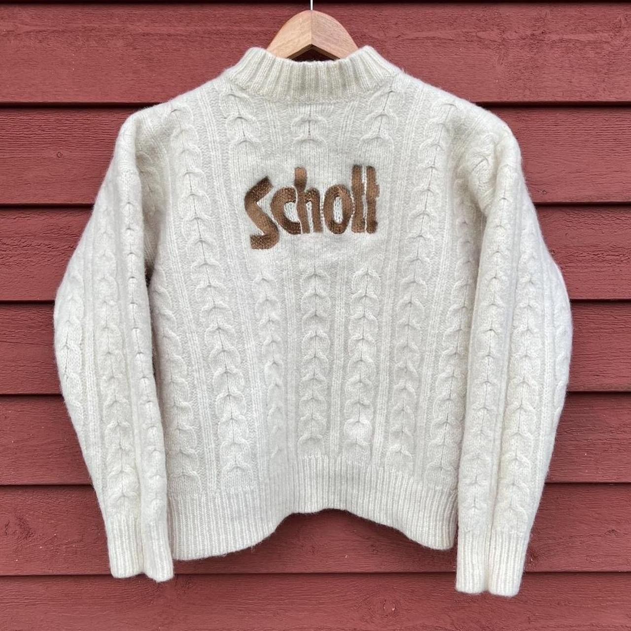 Schott Vintage Schott N.Y.C. Sportswear Cream Wool Sweater Size S / US 4 / IT 40 - 1 Thumbnail