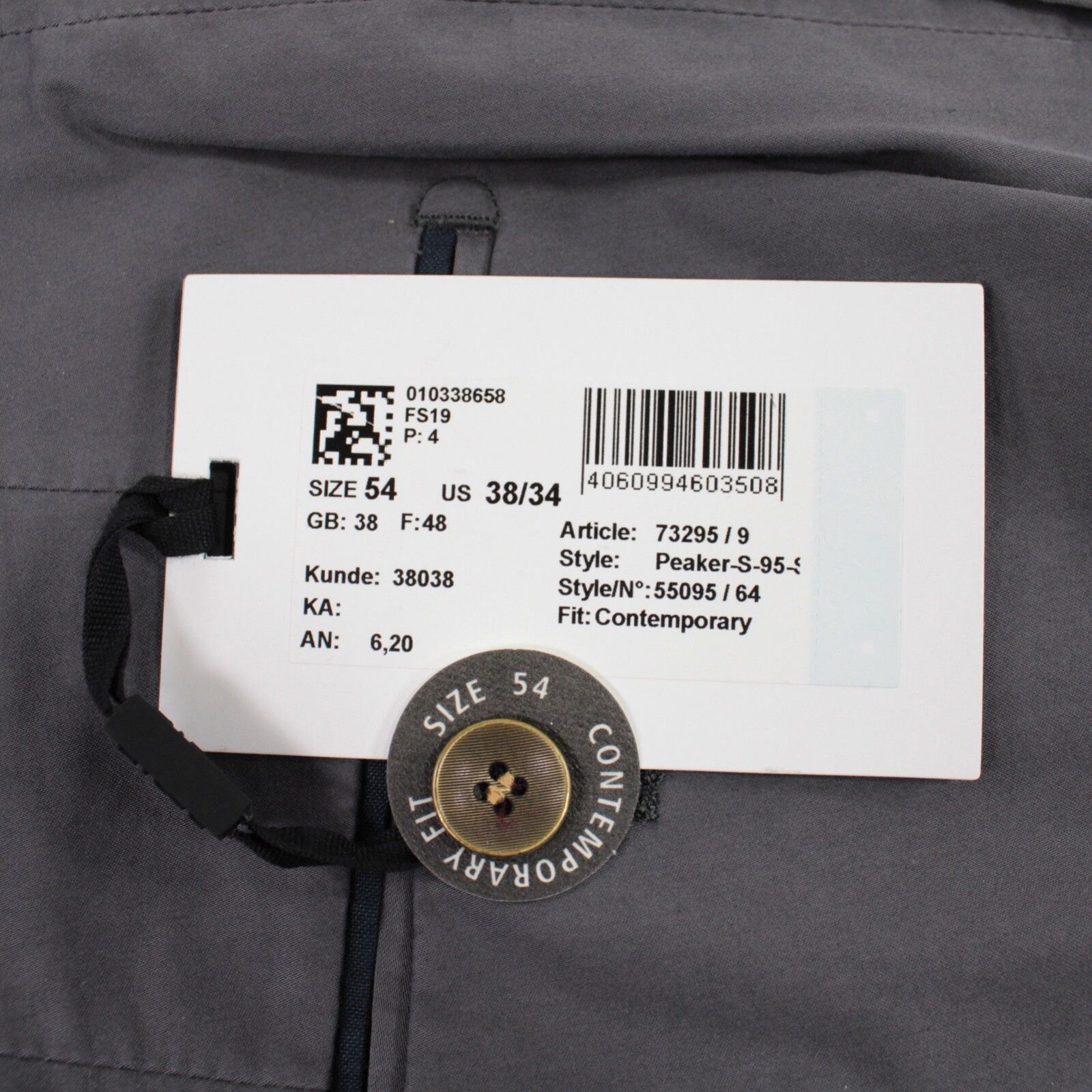 Hiltl Hiltl New with tags Chinos Size 38 US In Gray Size US 38 / EU 54 - 5 Thumbnail