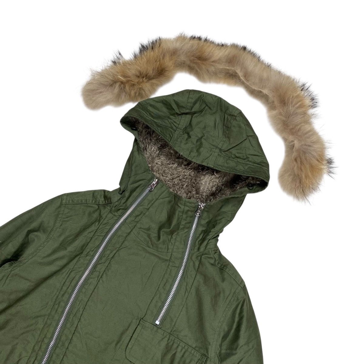 Issey Miyake Zucca Issey Miyake Fur Assymetric Two Way Zip Jacket Size US S / EU 44-46 / 1 - 9 Thumbnail