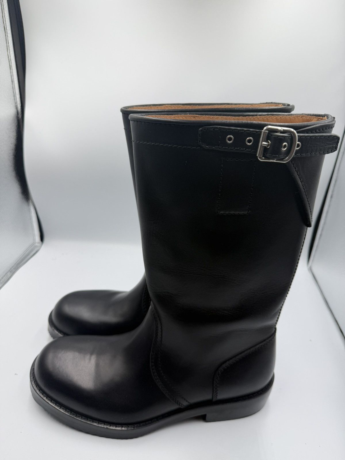 Dries Van Noten Dries Van Noten Leather biker boots 42 Size US 9 / EU 42 - 2 Thumbnail