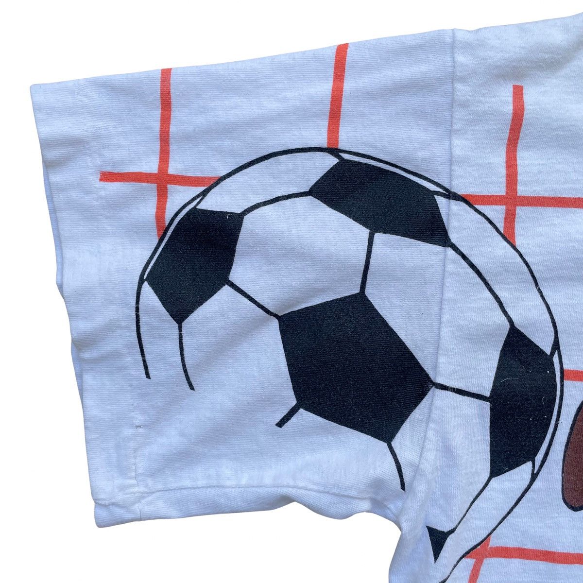 Cartoon Network Vintage 90s Looney Tunes Taz Soccer AOP Shirt Size XL Size US XL / EU 56 / 4 - 5 Thumbnail