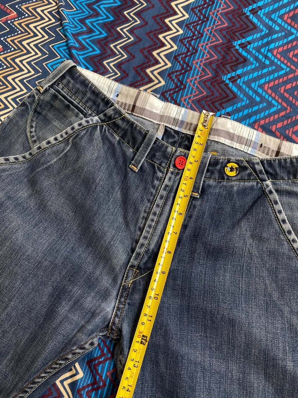 Levi's Crazy vintage y2k faded washed Levi’s denim jeans skater Size US 32 / EU 48 - 6 Thumbnail