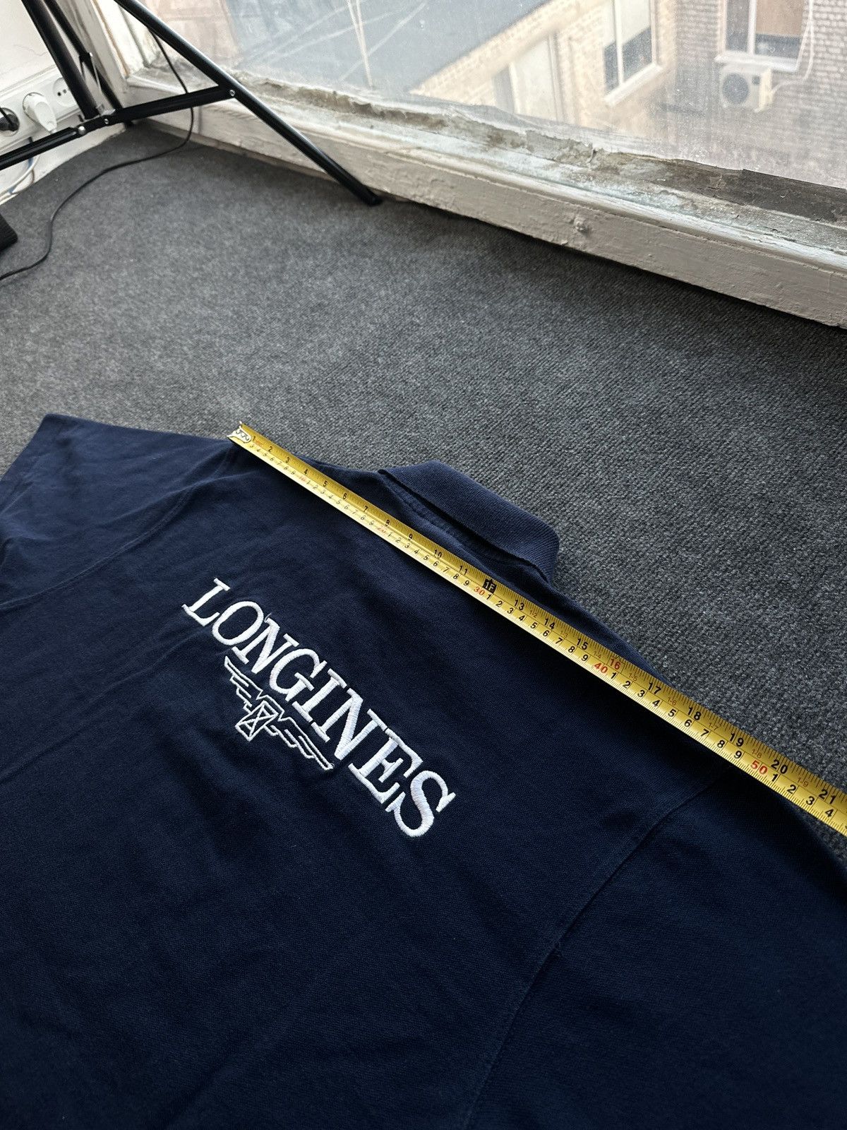 Longines LONGINES 🚨 LUXURY WATCH MEN TEE BLUE POLO BIG LOGO Size US XL / EU 56 / 4 - 12 Thumbnail
