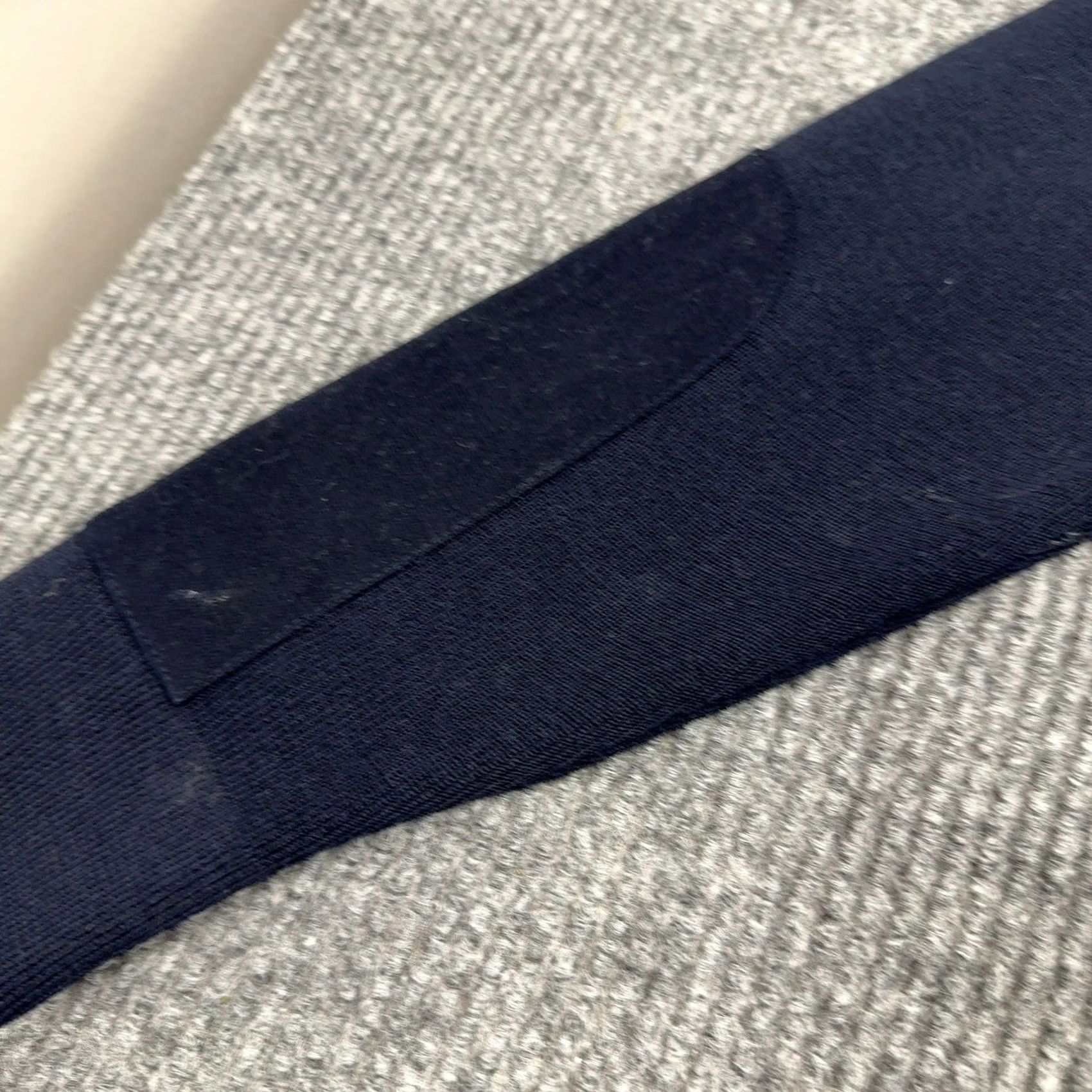 Saint James Saint James Sweater Mens M Navy Blue Merino Wool Quarter Zip Mock Neck French Pullover Size US M / EU 48-50 / 2 - 7 Thumbnail