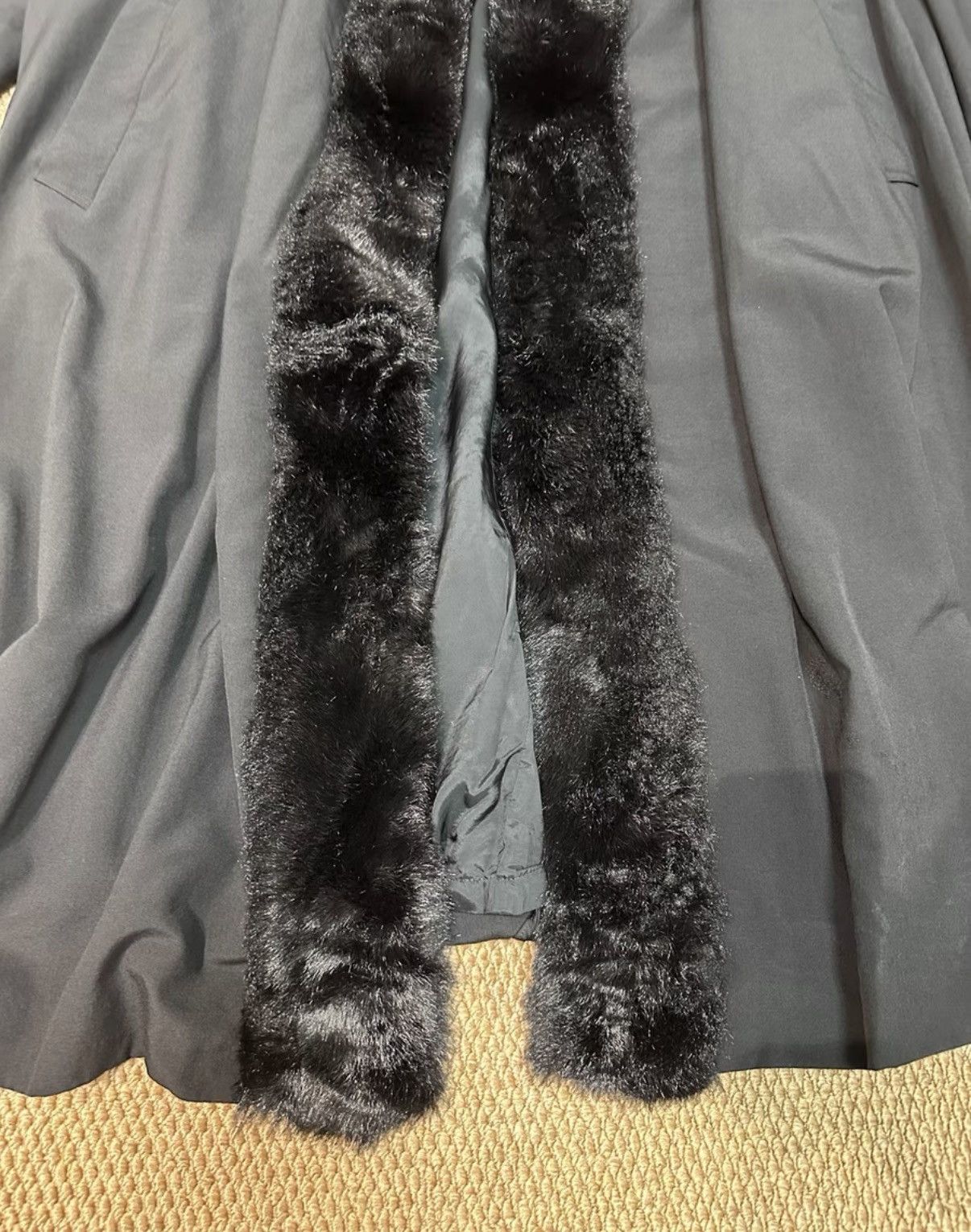Comme des Garcons Comme des Garçons Furry Collar Deconstructed Long Coat K23 Size US L / EU 52-54 / 3 - 3 Thumbnail