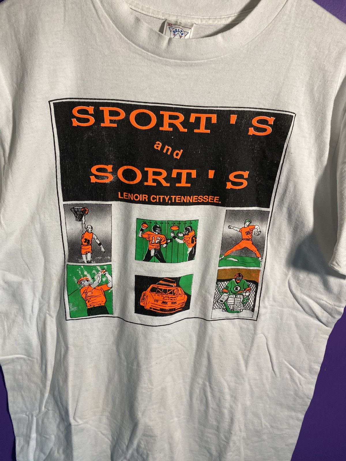 Other Vintage 90s Sports and sorts t-shirt Size US L / EU 52-54 / 3 - 3 Thumbnail
