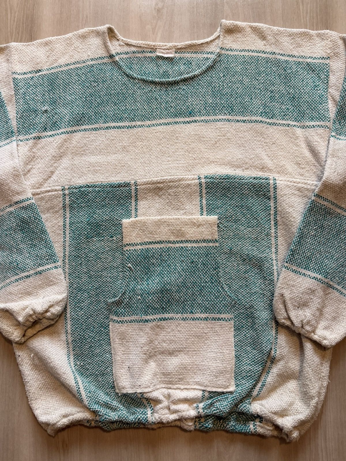 Vintage Original 80s Mexican Knit Baja Heavyweight Sz XL Size US XL / EU 56 / 4 - 2 Thumbnail