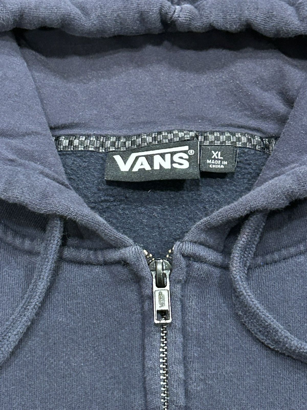 Vans Y2K Vans Skateboards Blue Zip Up Hoodie Size US XL / EU 56 / 4 - 4 Thumbnail