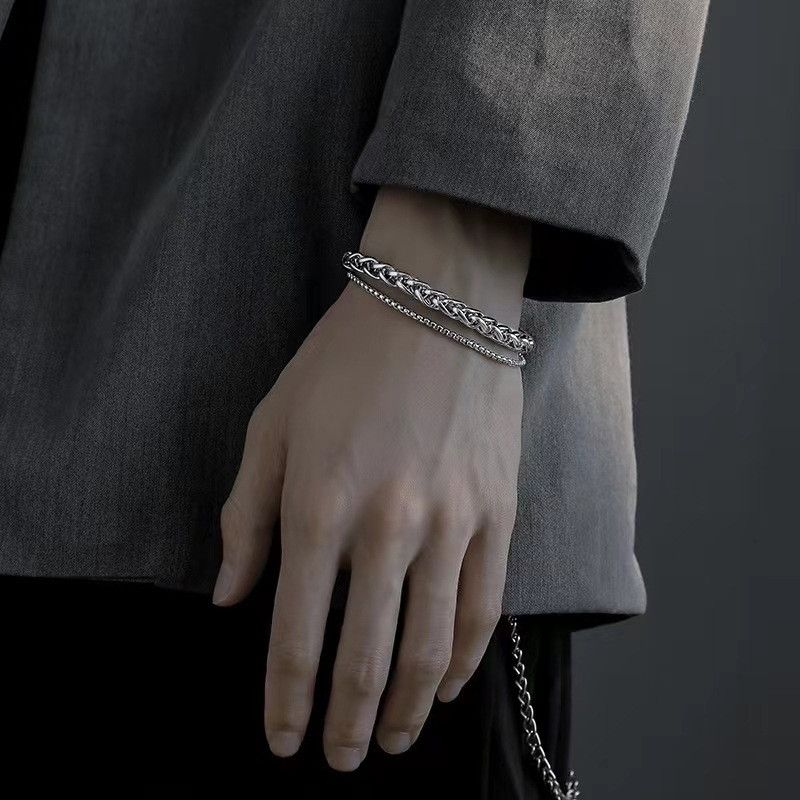 Jewelry Punk Bracelet Y2K Punk Chain Gotch Bracelets Chains Size ONE SIZE - 2 Thumbnail