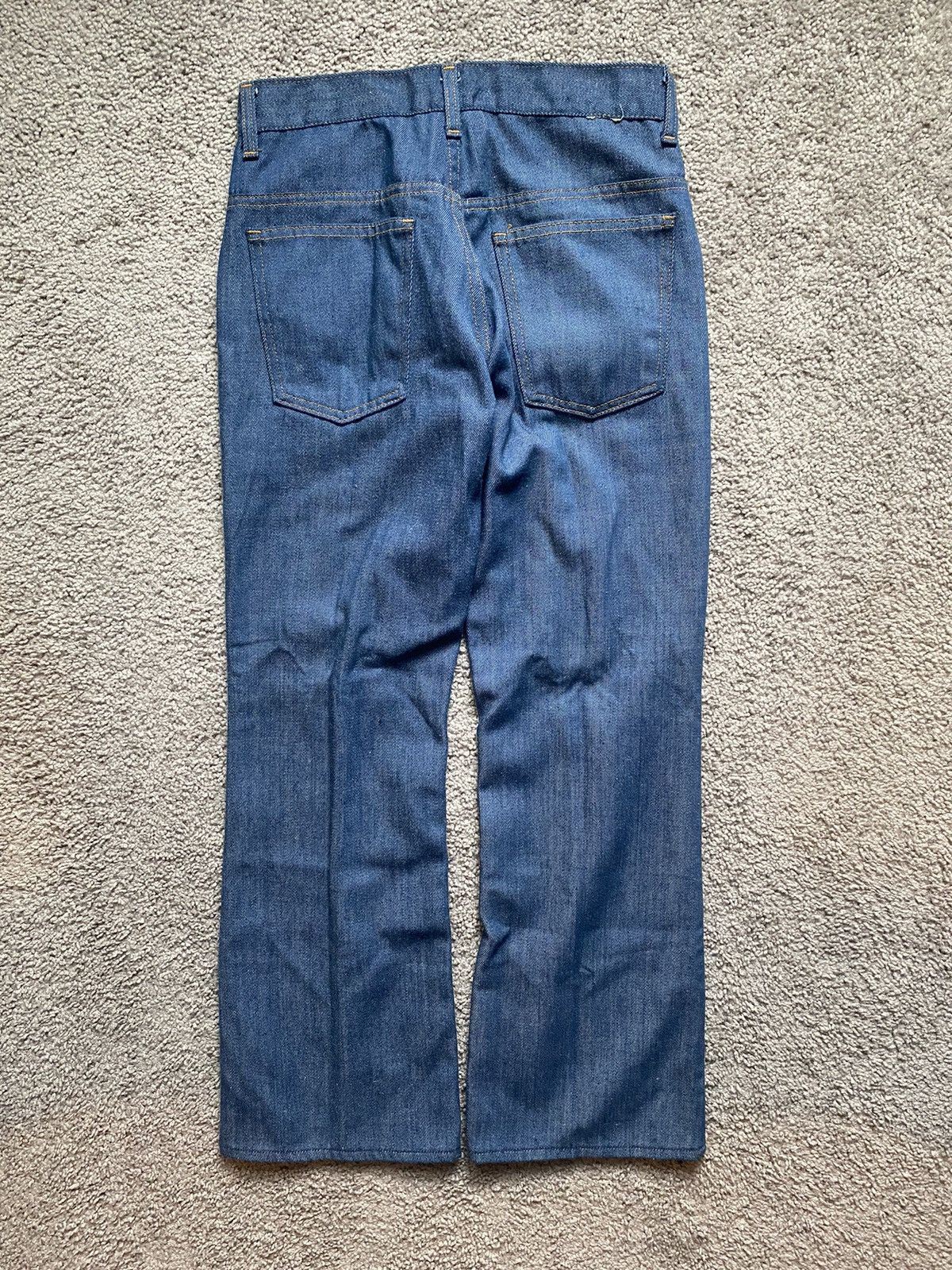 Vintage Vintage 70s Bell Bottom Hippie Jeans Size 29" - 2 Thumbnail