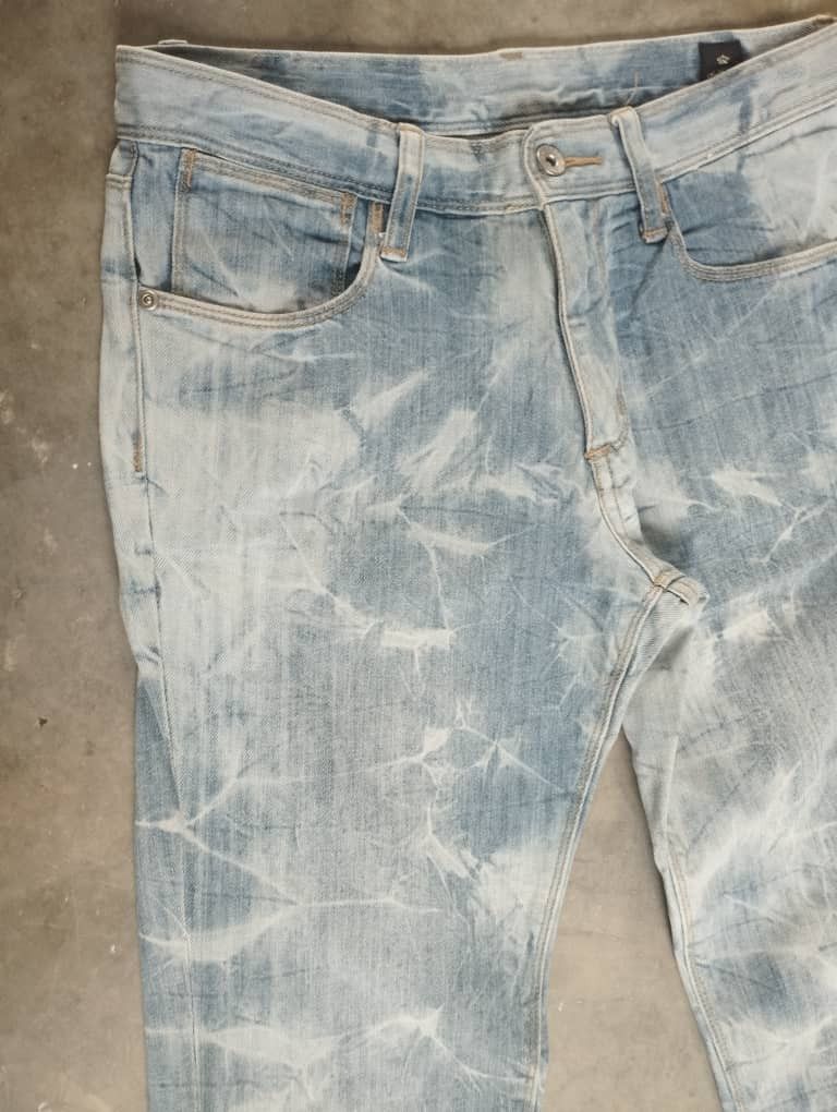 semanticdesign Japanese Semantic Design Acid Wash Lighting Wash Jeans Size US 30 / EU 46 - 6 Thumbnail