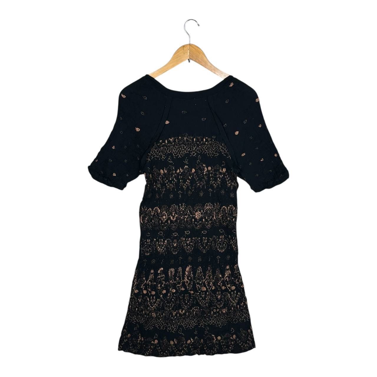 Tsumori Chisato Tsumori Chisato Archive Bronze Print Textured Midi Dress 2 Size M / US 6-8 / IT 42-44 - 3 Thumbnail