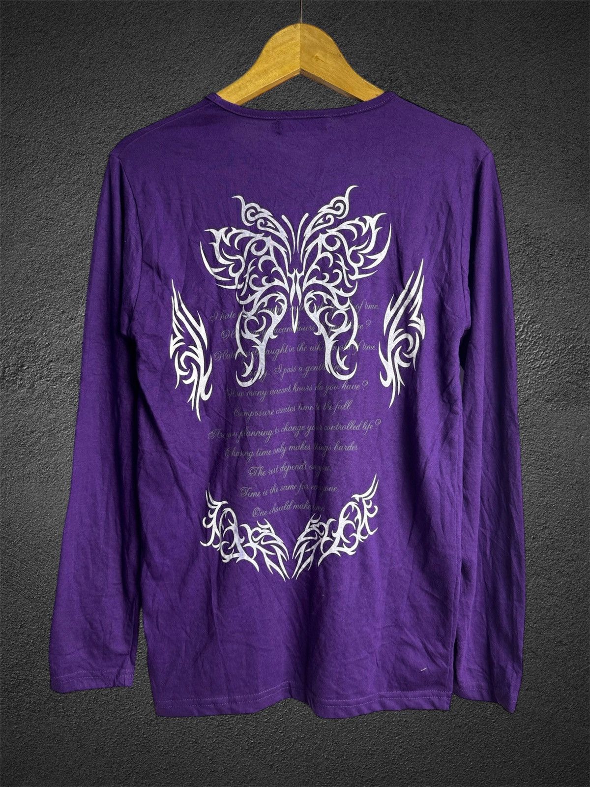 Tornado Mart Japaanese Tribal Black Dark Tornado Mart LongSleeve