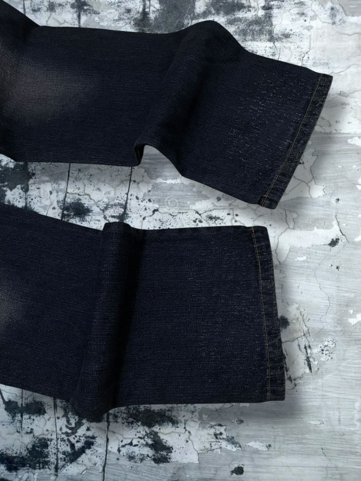 Japanese Brand Vintage Og 90s Japan Designer CEO Mad Punk Spider Web Denim Size US 30 / EU 46 - 14 Thumbnail