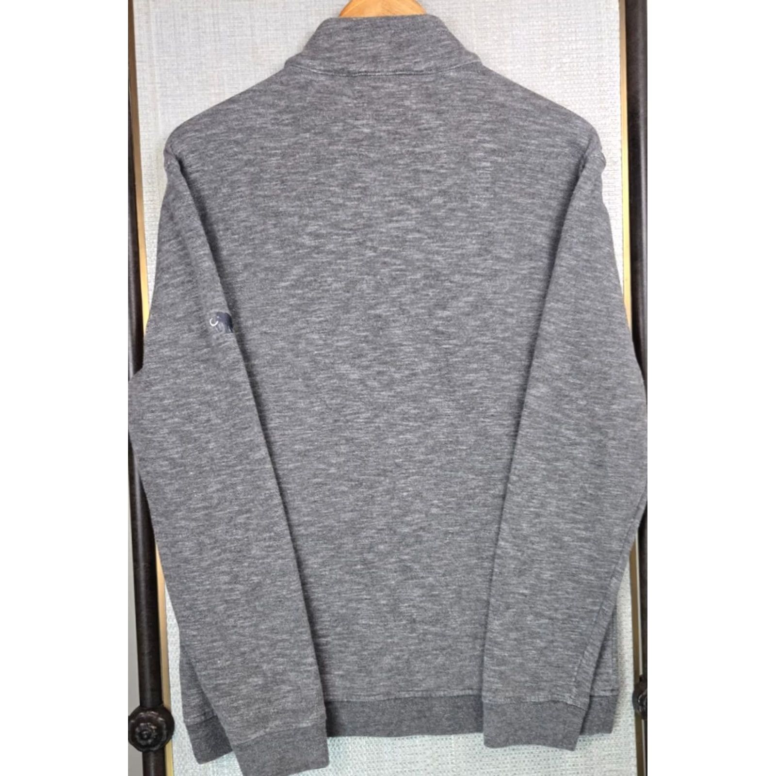 Vintage Linksoul Mens Full Zip Jacket Sweatshirt/Cotton Blend Outdoor Golf Casual Full Zip Front Pockets Gray M/LinK Soul Mammoth Dunes Sand Valley Wisconsin Size US M / EU 48-50 / 2 - 5 Thumbnail