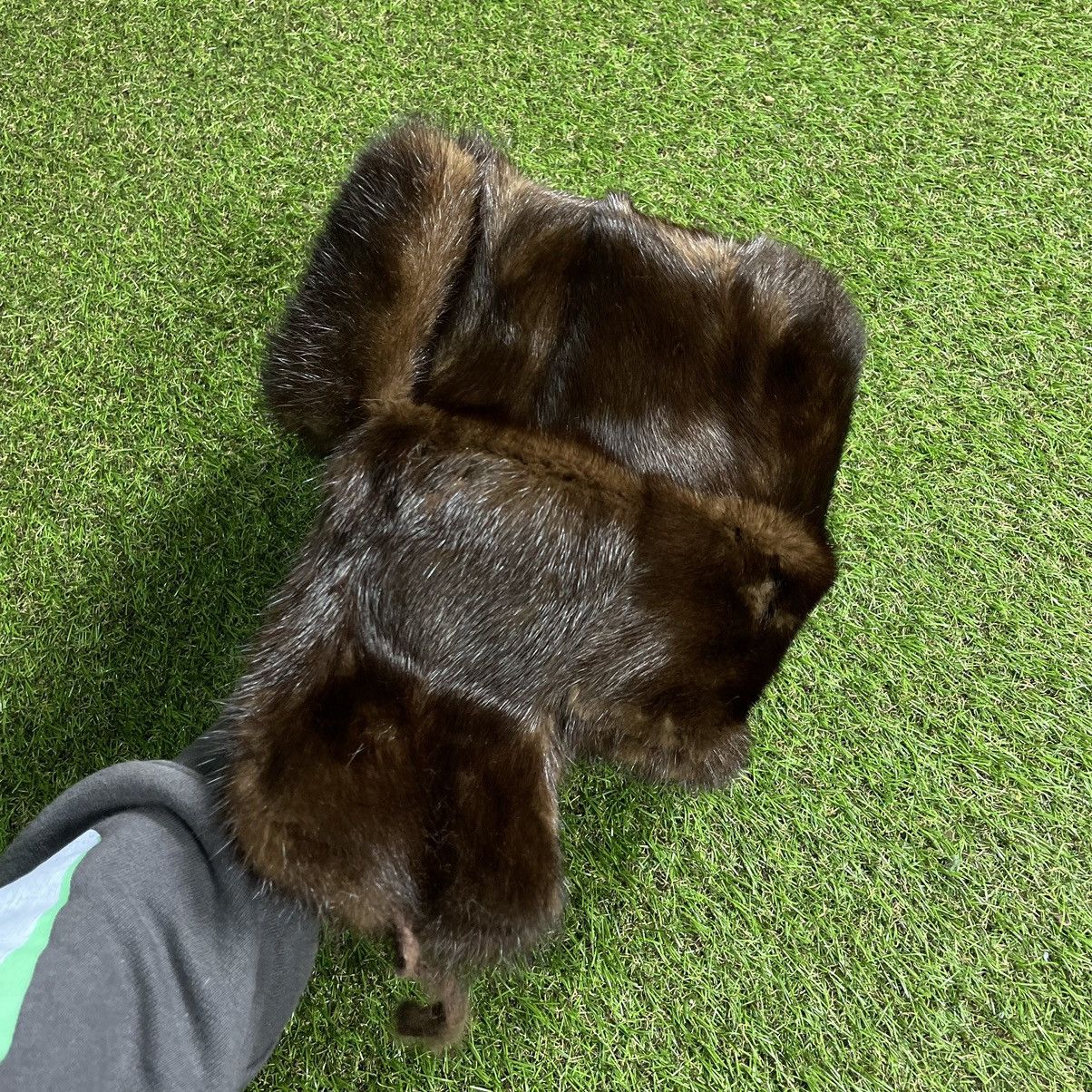 Vintage Vintage Y2K Fuzzy Beanie Mohair Alt Streetwear Baggy Boxy OS Size ONE SIZE - 2 Thumbnail