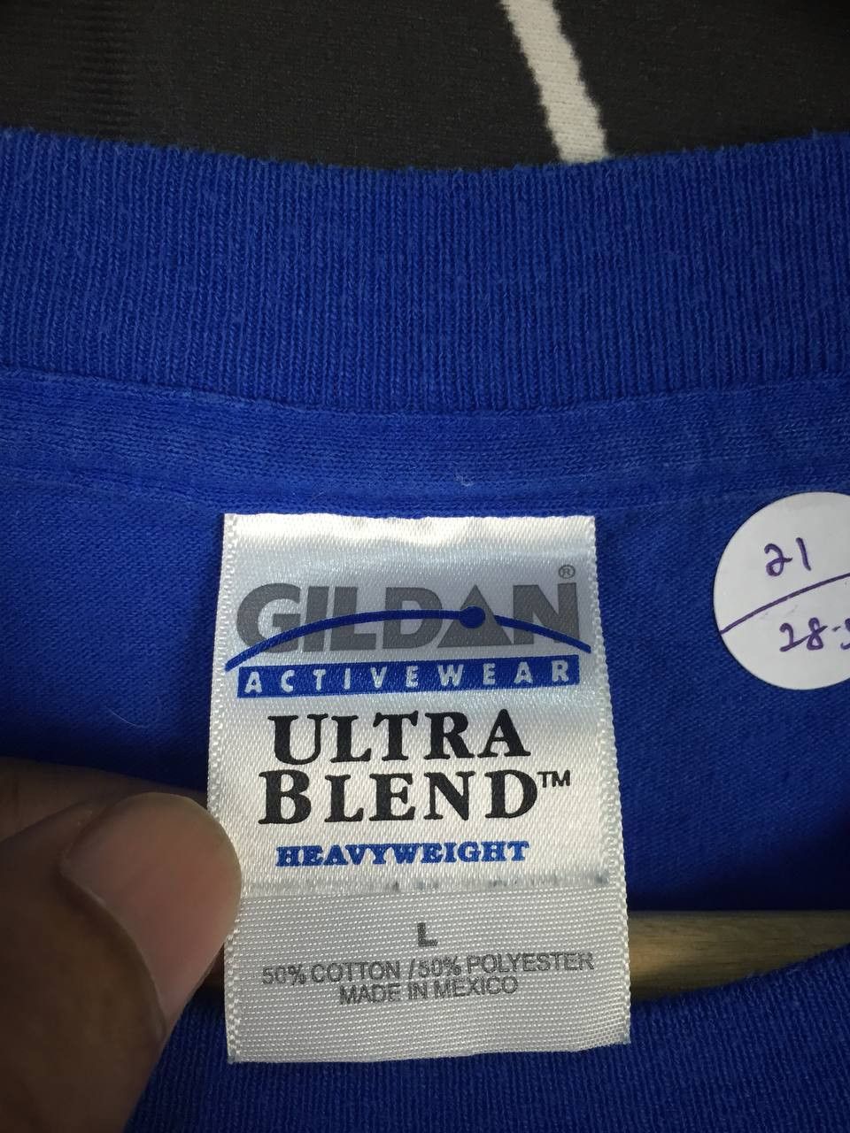 Gildan × Vintage Vtg Y2K Riders Baseball Spell Out Tee Size US L / EU 52-54 / 3 - 7 Thumbnail