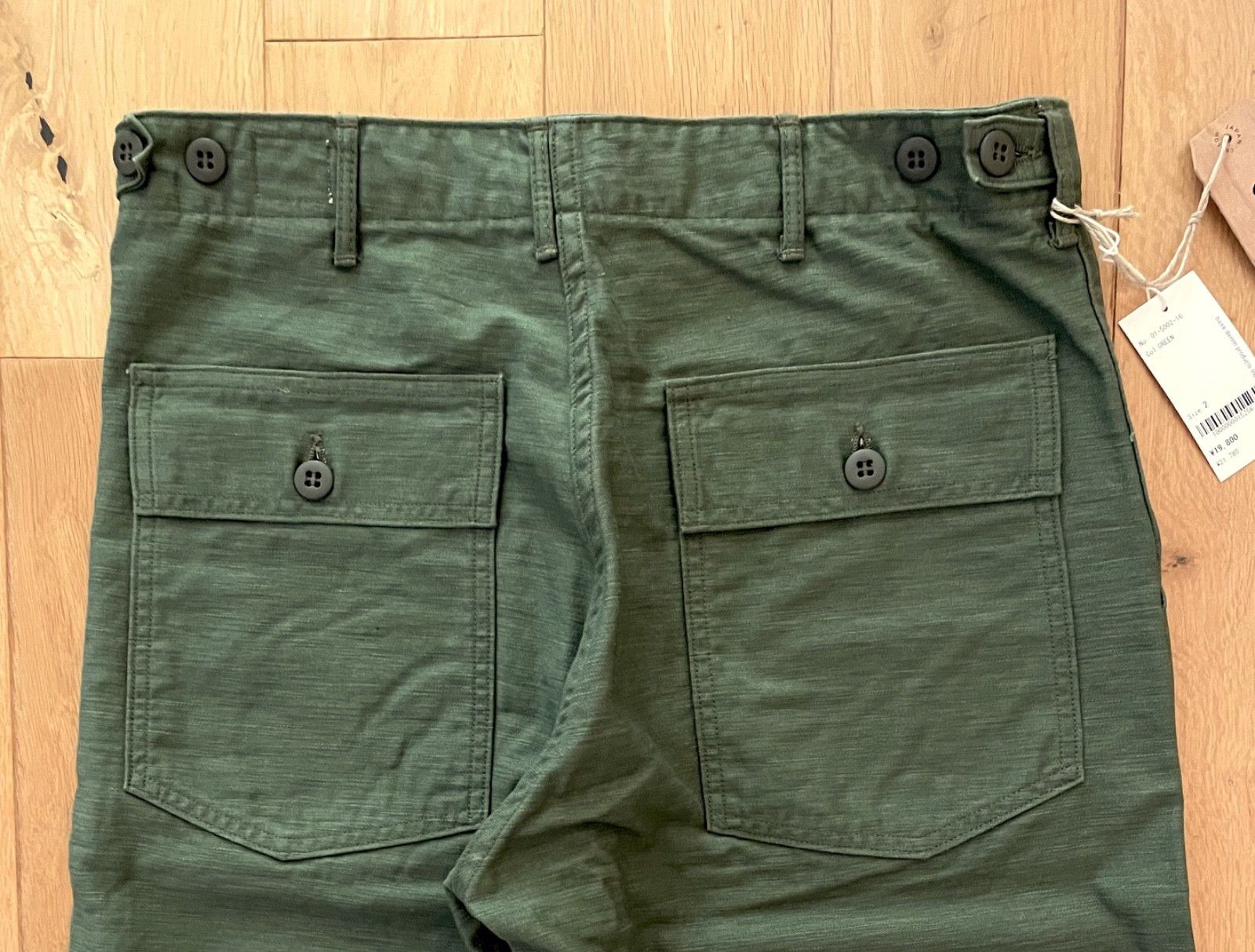 Orslow orSlow US Army Fatigue Pants Size 2 Regular Fit Size US 32 / EU 48 - 5 Thumbnail