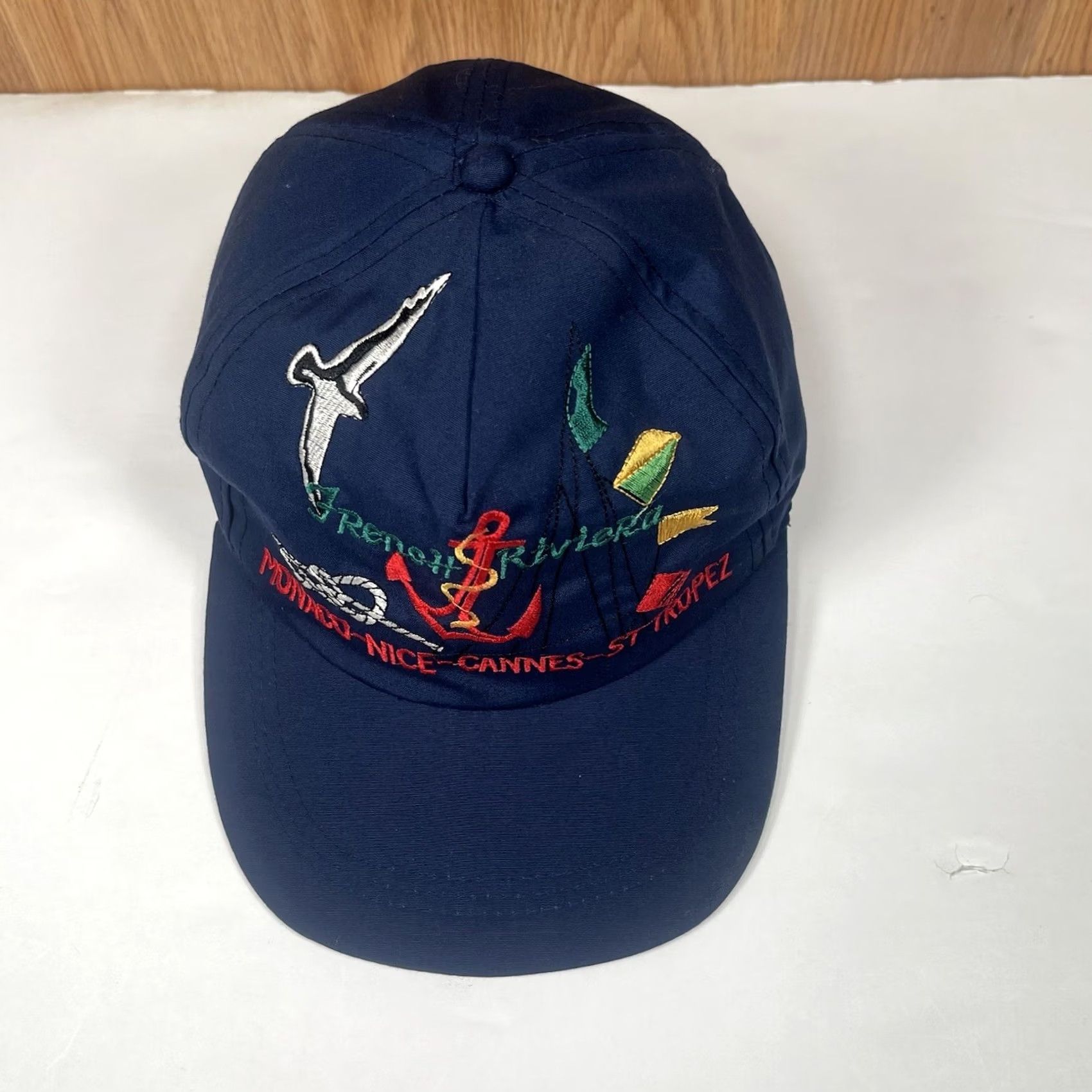 Rivieras Frencit Riviera Hat Cap Adult Adjustable SnapBack Baseball Trucker Embroidered Size ONE SIZE - 2 Thumbnail