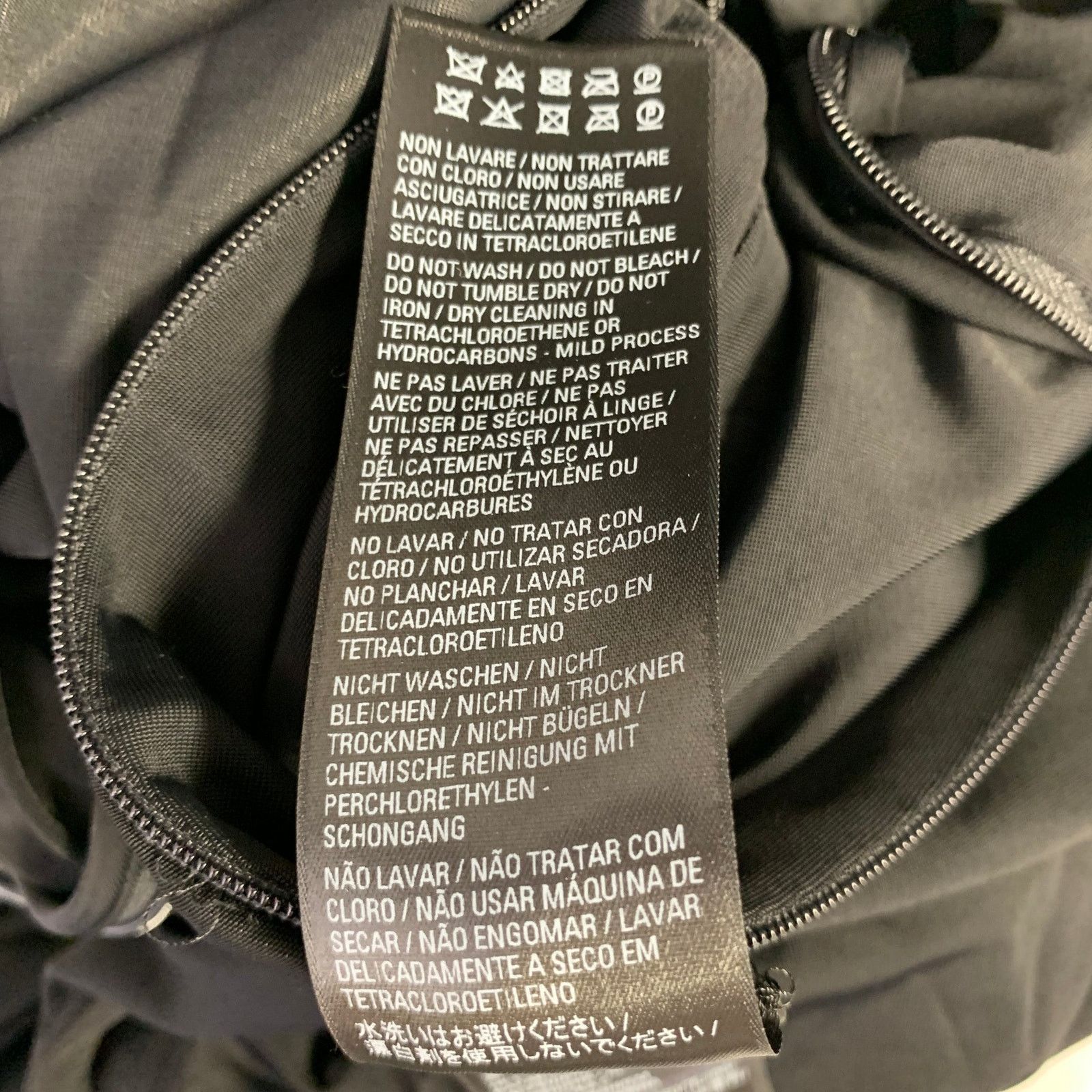 Balenciaga Size 4 Black Viscose Blend Draped Long Sleeve Cocktail Dress Size S / US 4 / IT 40 - 6 Thumbnail