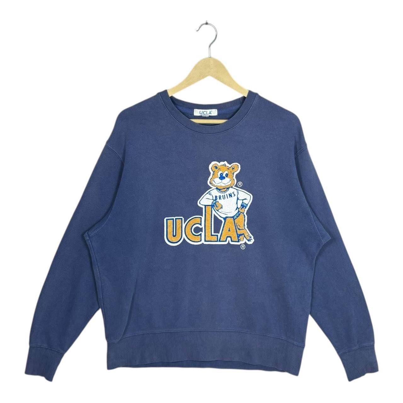 Vintage UCLA Bruins Joe Bruin Sun Faded Sweatshirt M 90s