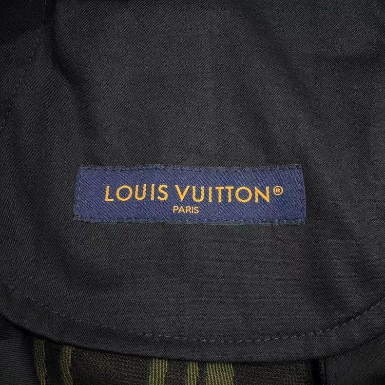 Louis Vuitton Louis Vuitton size US 48 24 SS army green twill cropped sho Size US 32 / EU 48 - 5 Thumbnail