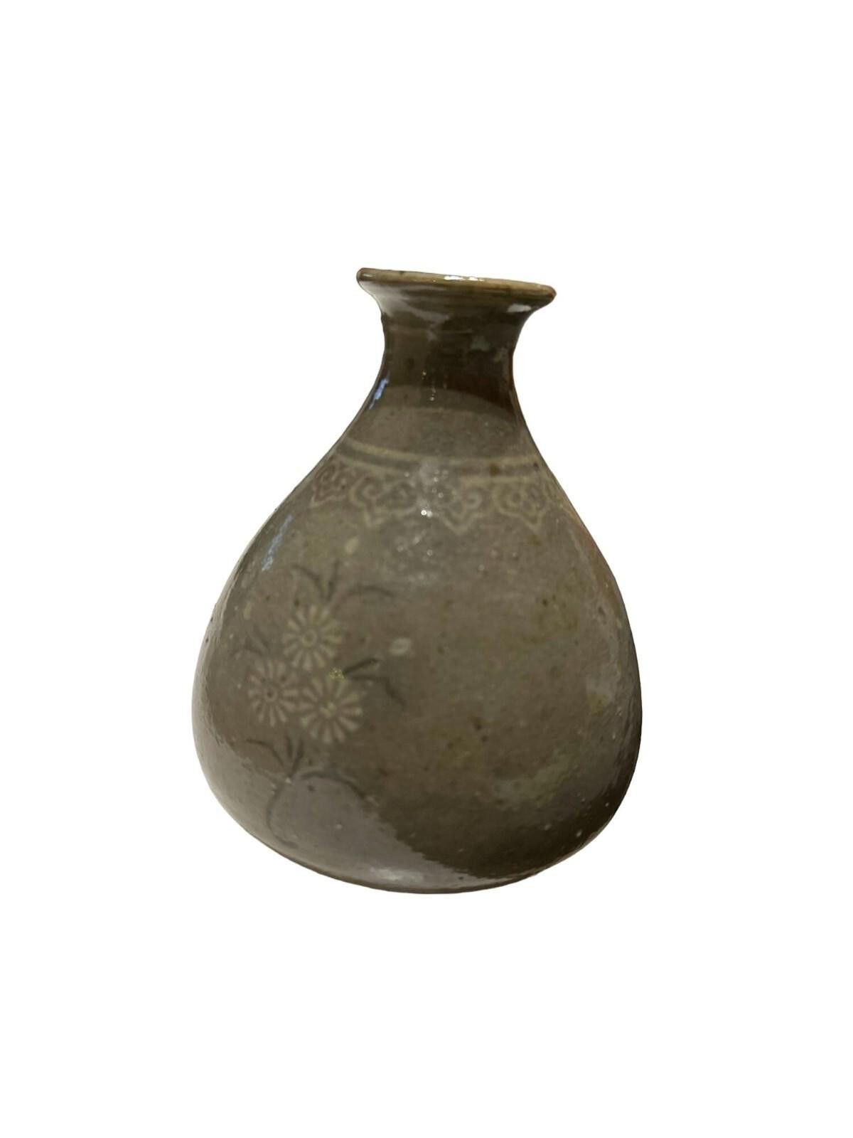 Other 12th/13th Century Korean Goryeo Celadon Bottle Vase Slip Size ONE SIZE - 4 Thumbnail