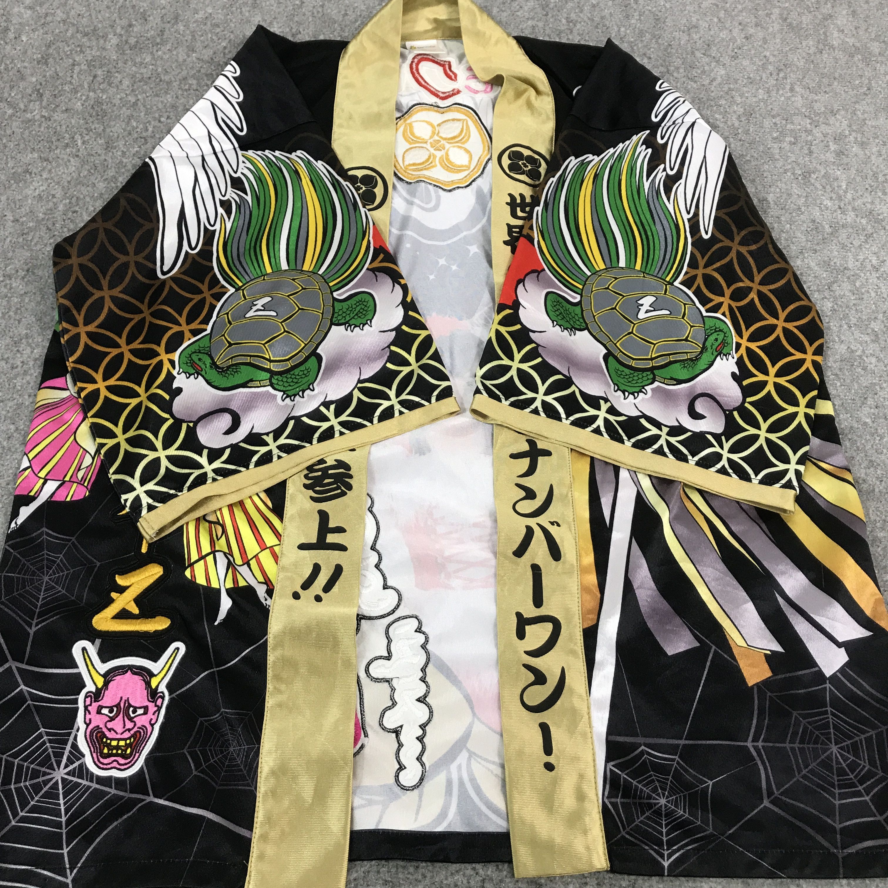 Japanese Brand KIMONO TRADITIONAL JAPAN RARE DESIGN JACKET Size US L / EU 52-54 / 3 - 8 Thumbnail