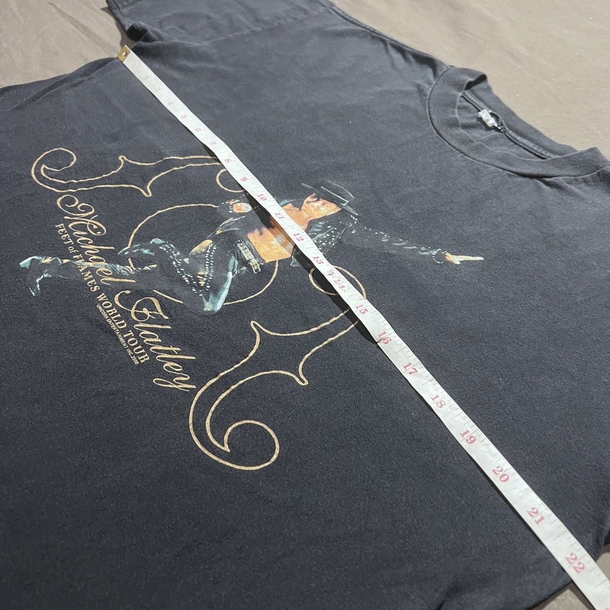 Vintage Vintage Michael Flatley Feet Of Flames World Tour Size US L / EU 52-54 / 3 - 8 Thumbnail