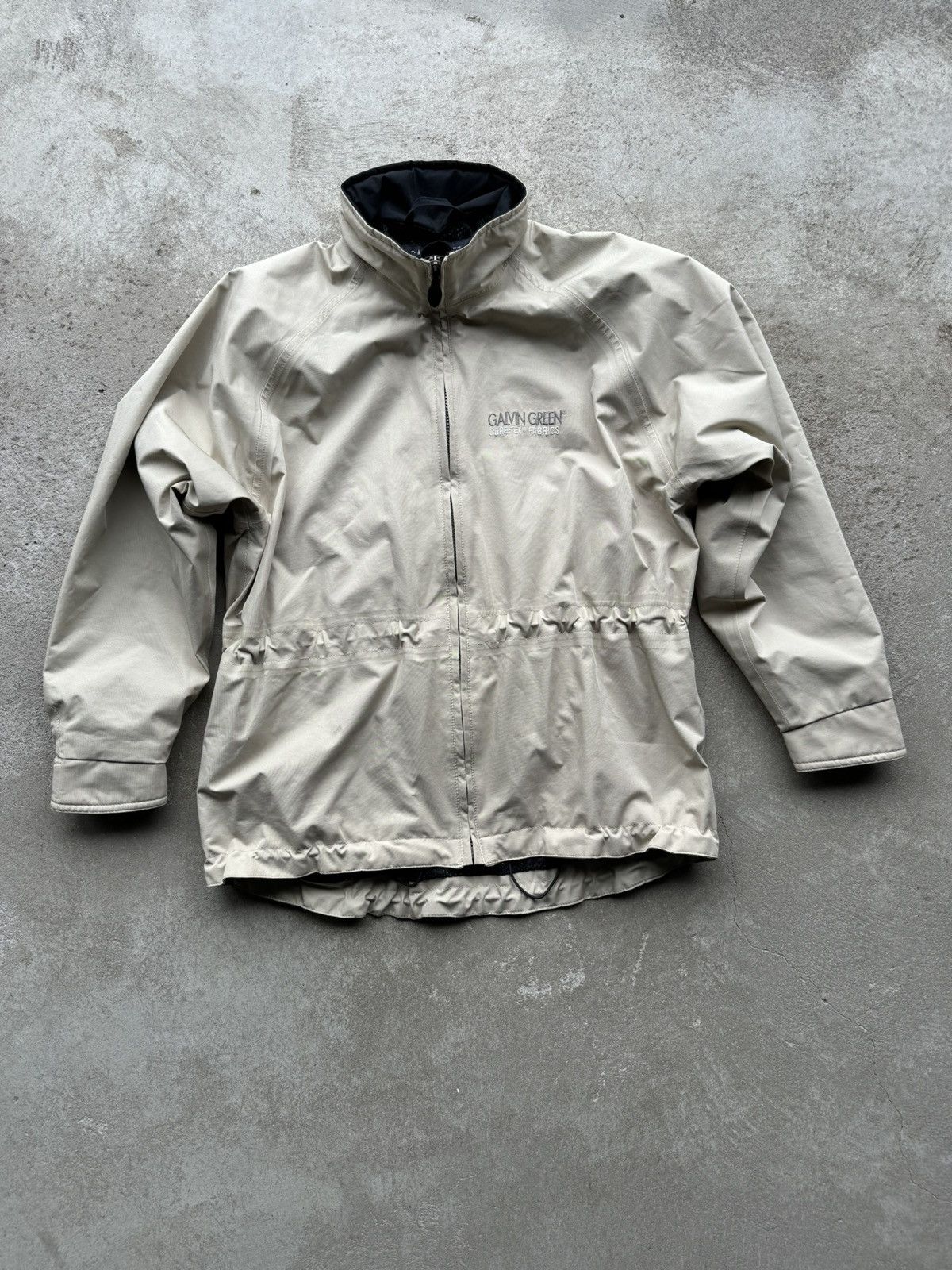 Image of Goretex x Outdoor Life Vintage Galvin Green Gore Tex Jacket Waterproof Outdoor in Cream (Size Small