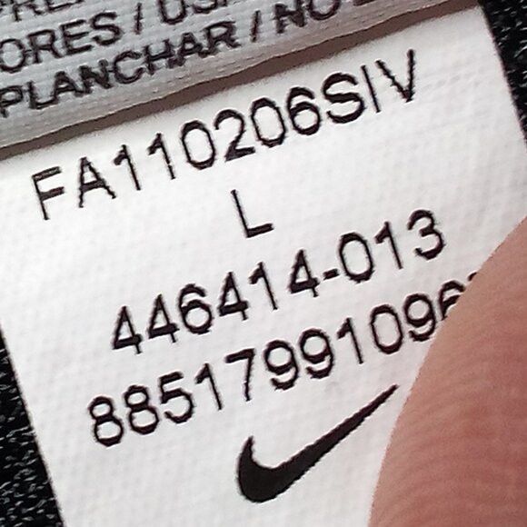 Nike Vintage Nike Small Swoosh Mesh Lined Wind Pants Joggers Size US 32 / EU 48 - 8 Thumbnail