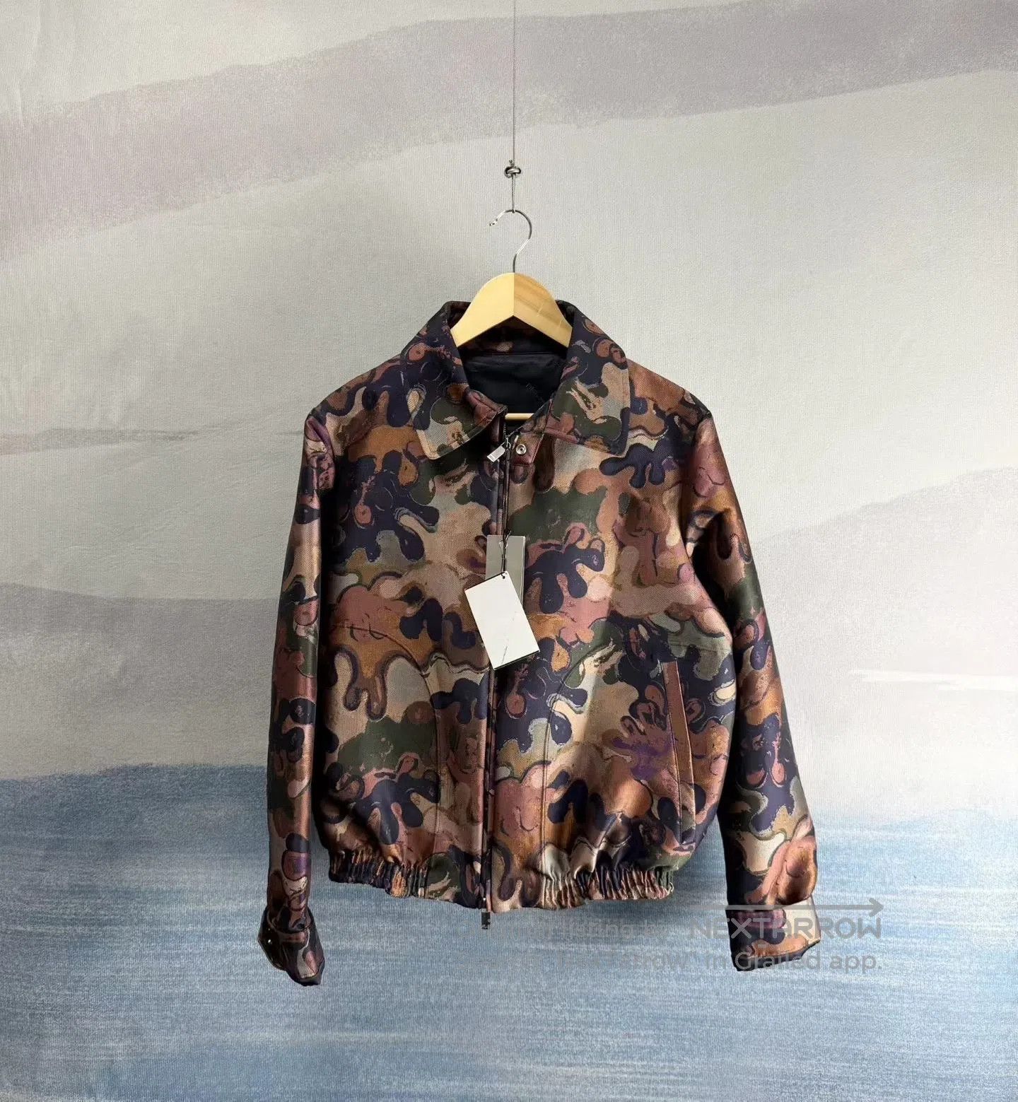 Dior Dior Camo Graffiti Full-Lining Print Bomber Jacket| Size US S / EU 44-46 / 1 - 1 Thumbnail