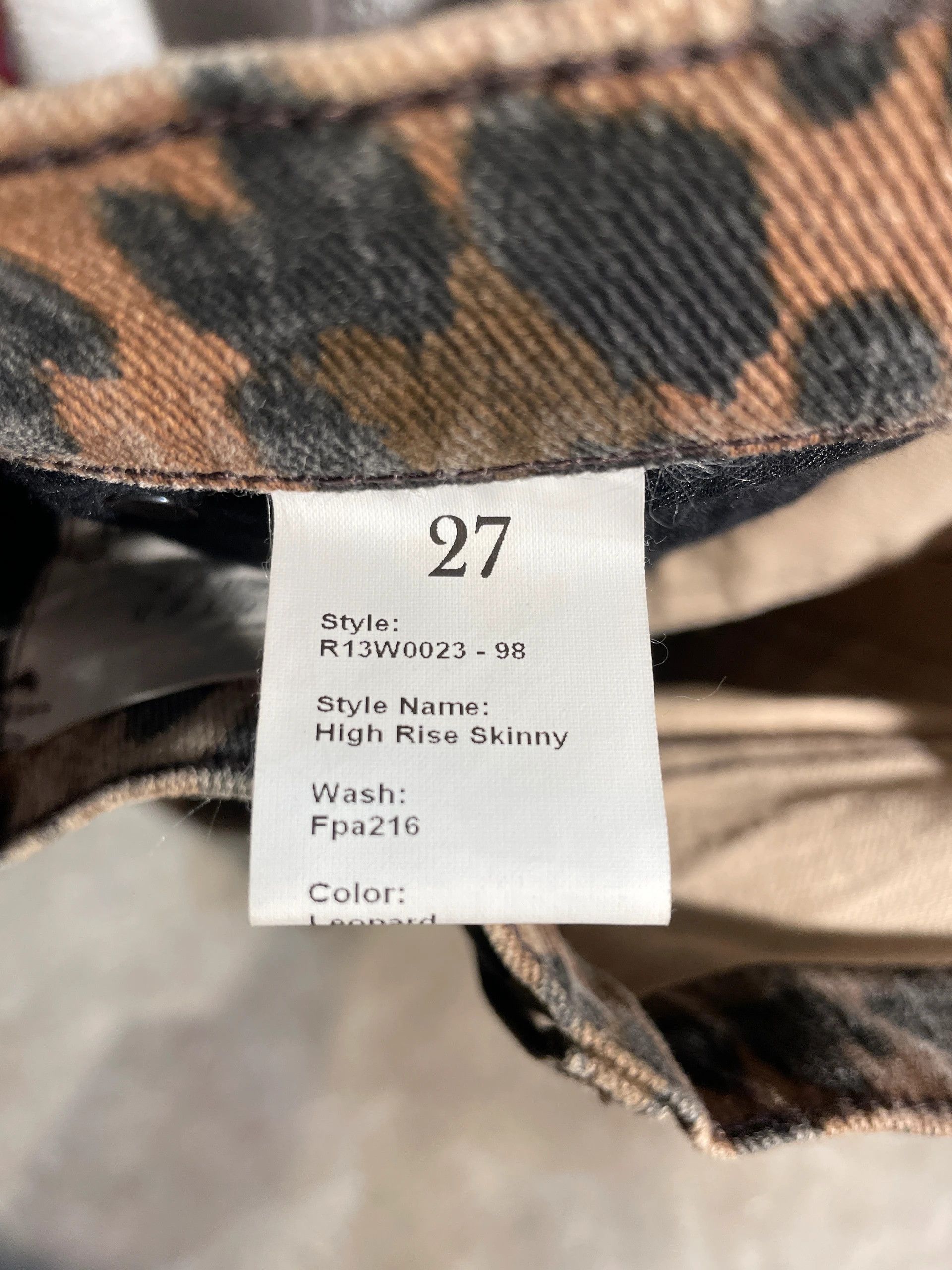 R13 R13 High Rise jeans Size 27" / US 4 / IT 40 - 5 Thumbnail