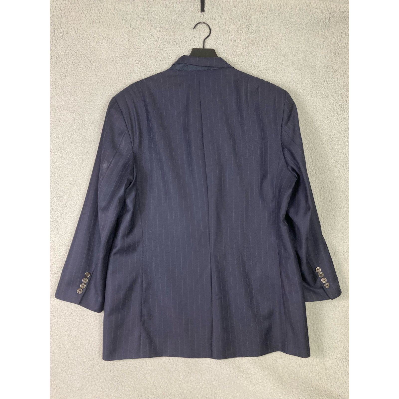 Lauren Ralph Lauren Lauren Ralph Lauren Women's Navy Blue Blazer Jacket 42R Size M / US 6-8 / IT 42-44 - 12 Thumbnail