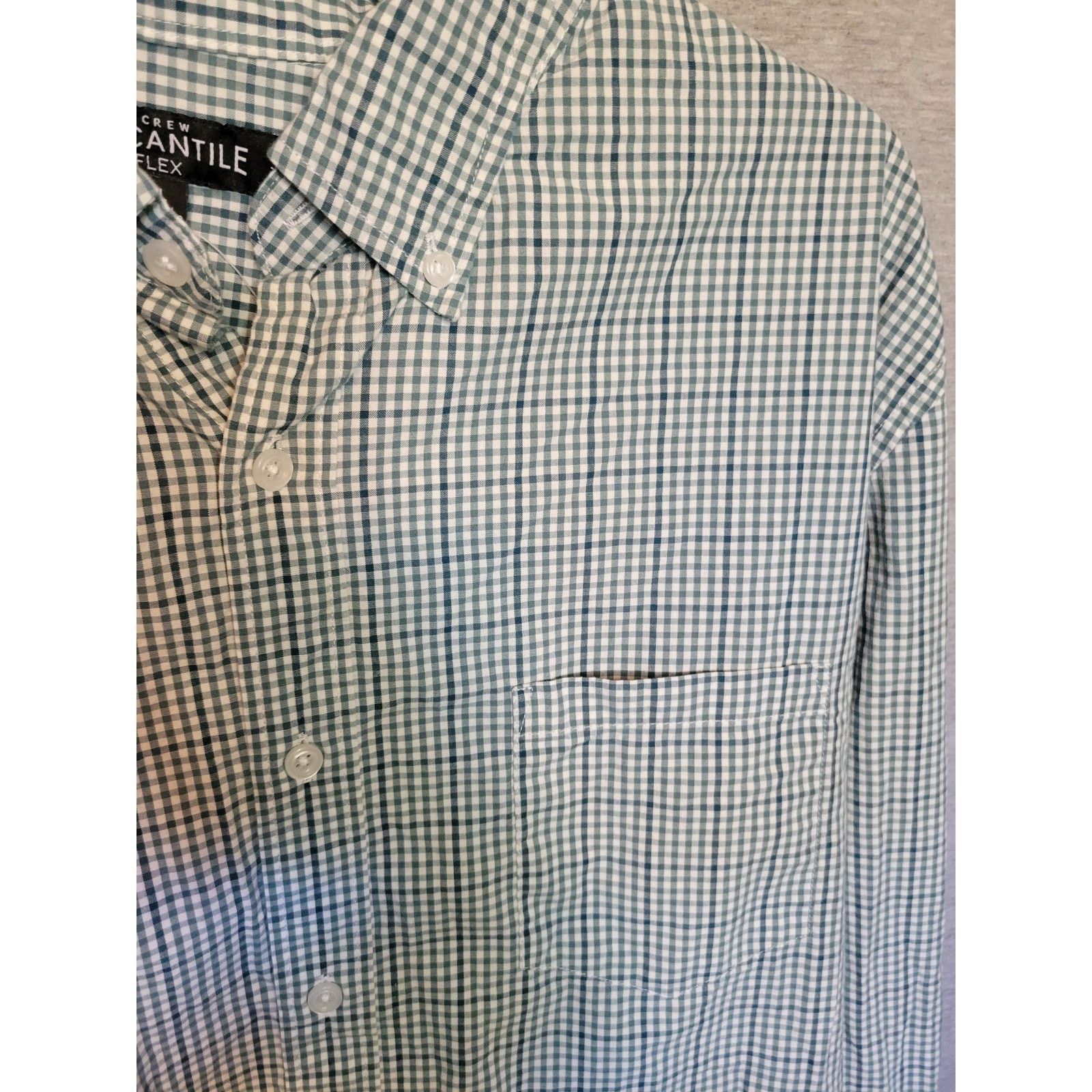 J.Crew Men's J. Crew Mercantile Flex Button Down Casual Shirt XL Size US XL / EU 56 / 4 - 4 Thumbnail
